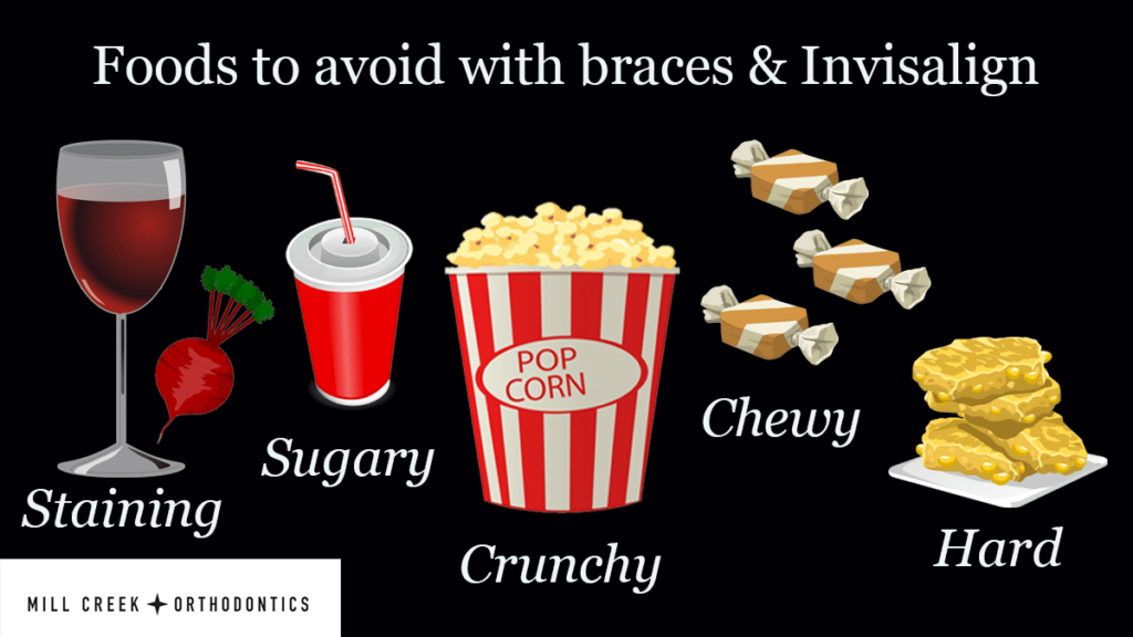 Foods to Avoid with Braces & Invisalign